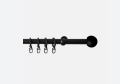 Metal Rustik Kugel siyah 20mm 160cm