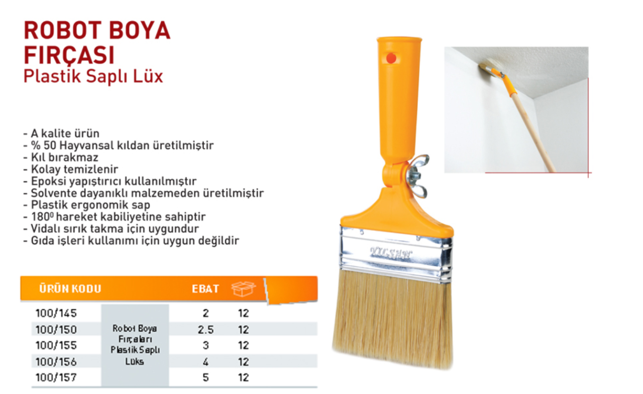 Robot Boya Fırçası No:3