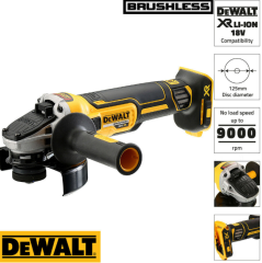 DCG405N 18V XR Şarjlı Avuç Taşlama (Sadece Alet)