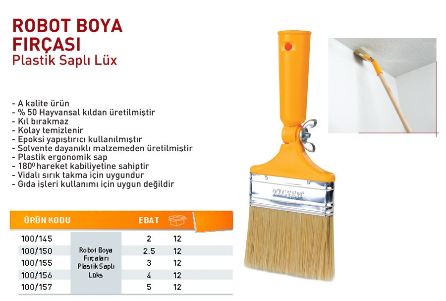 Robot Boya Fırçası No:4