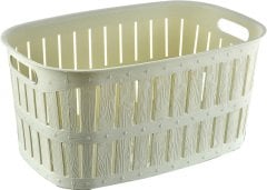 Botanica Çamaşır Sepeti 27L Krem