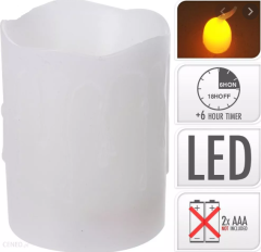 Dekoratif Led Mum 75*100mm
