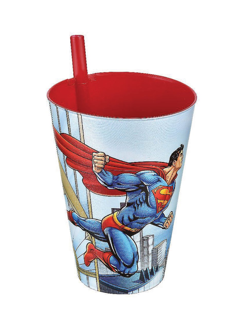 Superman Pipetli Bardak