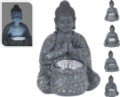 Solar Işıklı Buddha (Küçük)