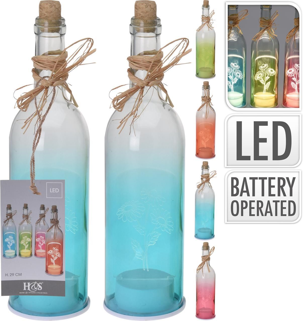 Dekor Akrilik Led Çiçek