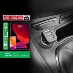 3'lü USB Telefon Tablet Şarjı