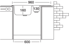 Bir Buçuk Göz Damlalıklı Eviye