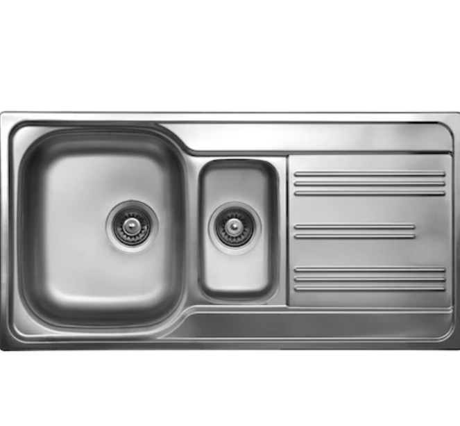 Bir Buçuk Göz Damlalıklı Eviye 50*98