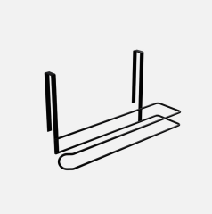 EASY ROLL KAGIT HAVLU RAFI PVC SİYAH