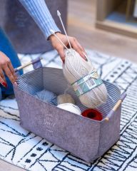 Keçe Tahta Saplı Dikdörtgen | Mega 34x19x18cm