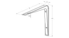 Nif Rafaltı 22*32cm Beyaz