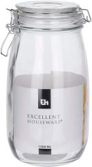 Kapaklı Cam Kavanoz 1500ml