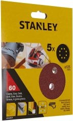 Zımpara Diski 125mm 60g 5'li Paket