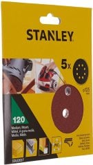 Zımpara Diski 125mm 120g 5'li Paket