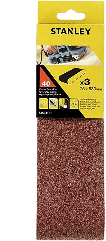 Zımpara Bantları 3'lü 75 x 533 40g
