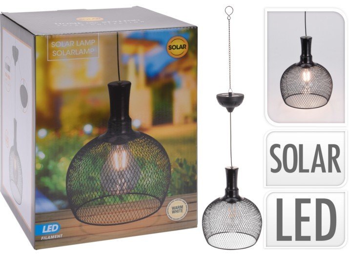Askılı Solar Led Lamba Yuvarlak