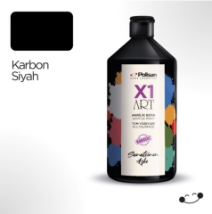 X1 ART MULTISURFACE KARBON SIYAH 1000 ML