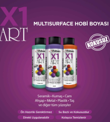 X1 ART MULTISURFACE KARBON SIYAH 1000 ML