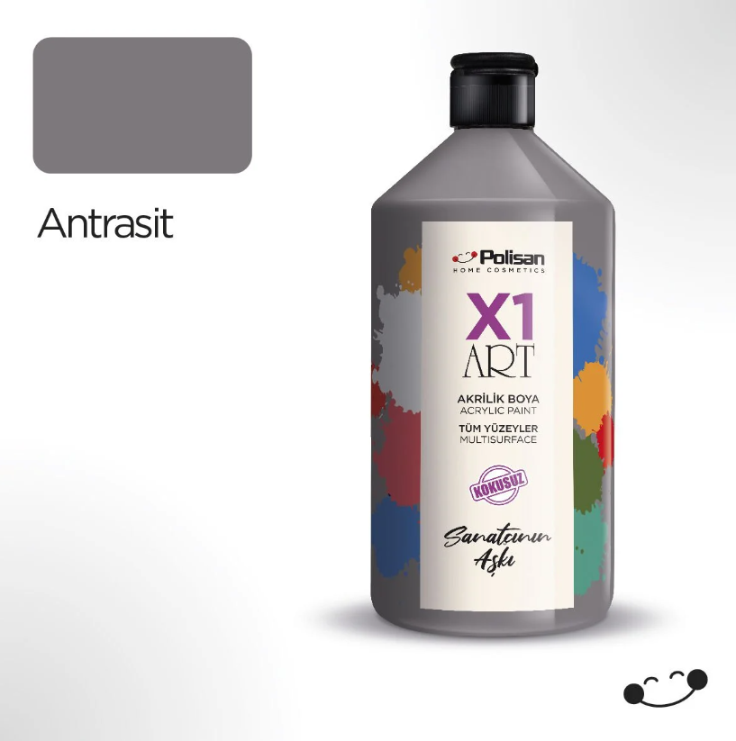 X1 ART MULTISURFACE ANTRASIT 1000 ML