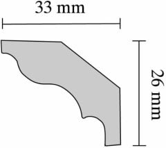 Kartonpiyer S30 33*26mm