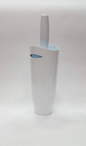 FELY TUVALET FIRÇA BEYAZ GÖVDE MAVİ KAPAK