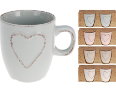 Seramik Kahve Kupası 150ml 2li set