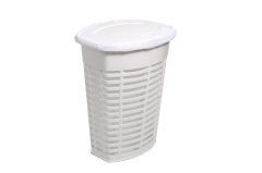 Kirli Çamaşır Sepeti Palm Beyaz