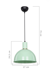 Tana Tekli Sarkıt Mint Yeşili