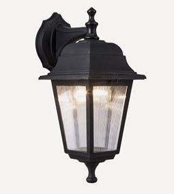 Optik Kare Ters Aplik Siyah