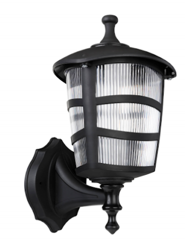 Optik Üçgen Aplik Siyah