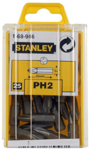 1/4'' Phillips Uç Ph2x25mm (25 Adet)
