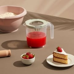 1600 ml Kapaklı Mikser Kabı