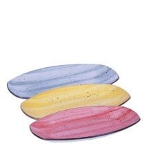 Granit Oval Kayık Tabak