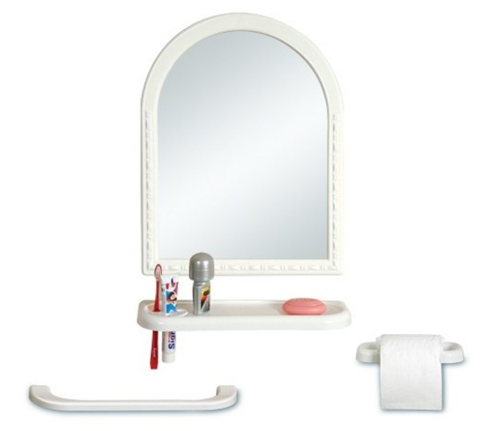 Stell Kubbeli Ayna Set