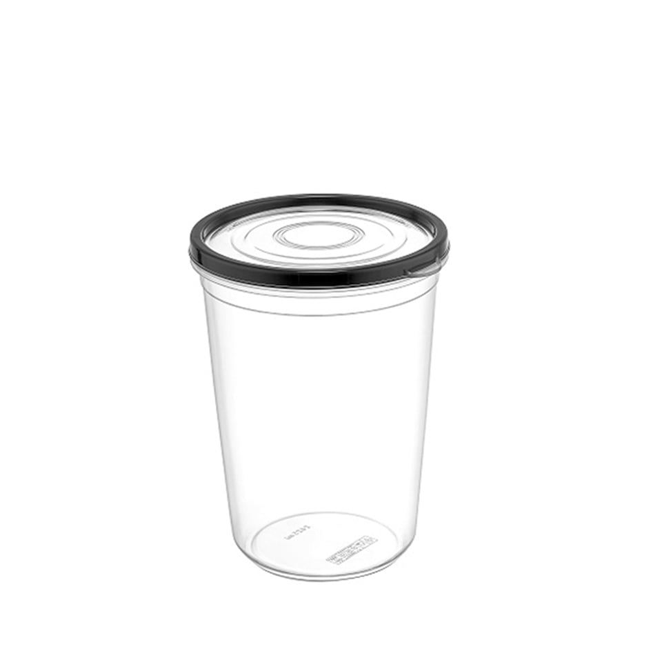 2425 ml Yuvarlak Vakum Saklama Kabı