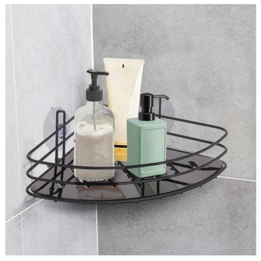 Banyo Rafı Metal Siyah