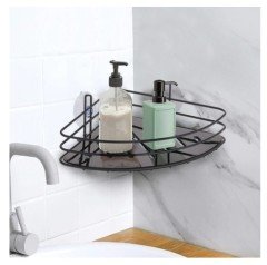 Banyo Rafı Metal Siyah