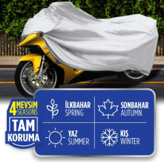 4 Mevsim Motosiklet Örtüsü