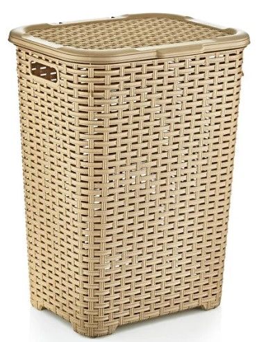60 lt Rattan Çamaşır Sepeti