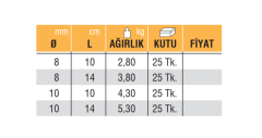 Gizli Raf Tutucu 14cm