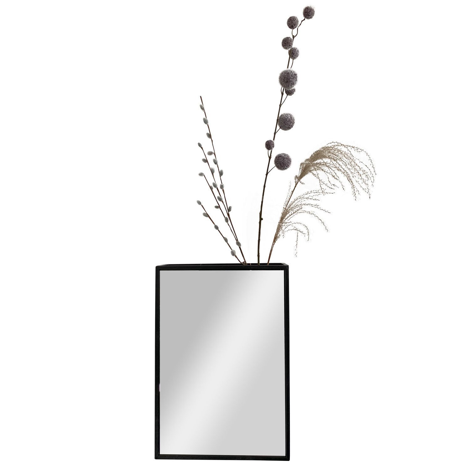 Ayna Metal Siyah 35cm