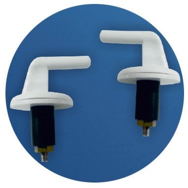 Klozet Kapağı Montaj Vidası Üstten Sıkmalı