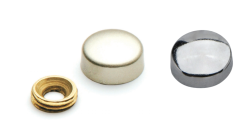 Dekoratif Vida Kapak Krom 13mm 10'lu