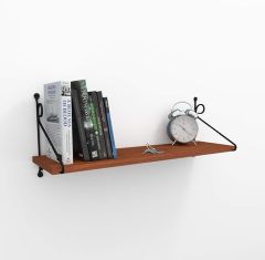 SERAMONİ RAF SETİ 1 RAFLI 200 x 720 Ceviz