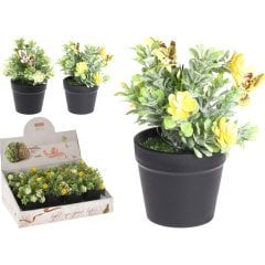 Yapay Çiçek Saksıda 14cm